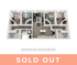 Charming floor plan featuring three bedrooms, cozy living area, and modern kitchen with elegant finishes; perfect for stylish urban living.