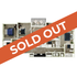 Contemporary floor plan showcasing a spacious apartment with three bedrooms, two bathrooms, open kitchen, and a cozy living area. Serene balcony view included. SOLD OUT.