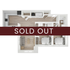 Chic 2D floor plan displaying 2 cozy bedrooms, modern kitchen, and inviting living area, fully sold out.
