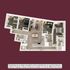 Elegant 3D floor plan showcasing a modern layout with four bedrooms, open living space, stylish kitchen island, and two bathrooms.