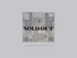 Elegant 2-bedroom, 1-bathroom floor plan featuring open living area and modern kitchen design, marked as sold out.