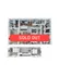 Modern apartment floor plan featuring four spacious bedrooms, a stylish open kitchen, and contemporary living areas.