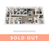 Modern 3D floor plan showcasing three bedrooms, a stylish open-concept living and dining area, and two bathrooms with contemporary finishes.