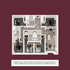 Spacious 5-bedroom floor plan with modern furnishing, featuring an open dining area and accessible entryways.