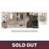 Cozy modern floor plan with 1 bedroom, open living and dining area, and stylish kitchen.