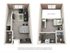 1BR/1.5BA F