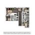 Contemporary 3D floor plan showcasing 3 bedrooms, modern kitchen, and spacious open living area with stylish decor.
