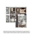 Elegant 3D floor plan showcasing 3 bedrooms, a stylish open-concept living and dining area, and two modern bathrooms with chic finishes.