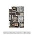 Elegant 3-bedroom apartment floor plan featuring two modern bathrooms, a cozy living area, and a sleek kitchen, perfect for contemporary living.