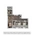 Modern L-shaped floor plan featuring 3 bedrooms, 3 bathrooms, an open dining area, and a spacious living room with stylish hardwood flooring.
