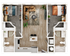 Modern 3D floor plan showcasing two spacious bedrooms, a stylish open living area, and a contemporary kitchen with an island. Includes two elegant bathrooms and ample natural light.