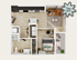 A2 - 1 Bed / 1 Bath