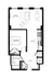 1 Bedroom - Unit 1019