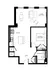 1 Bedroom - Unit 1021