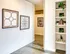 Hallway featuring concrete floors and built in shelve at Model Tobacco Lofts.