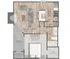 A2 1X1 616 sqft