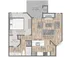 A3 1X1 665 sqft