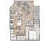 A4 1X1 819 sqft