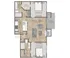 B3 2X2 1058 sqft
