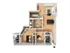 2 bedroom, 2 bathroom apartment with a galley kitchen and large living/ dining space.
