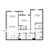 Cumberland 2 Bedroom Floorplan