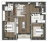 Susquehanna 2AA Floorplan
