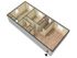 2 Bedroom, 1 Bathroom floor plan