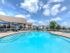 Close up of the sun deck and pool at The Landings at Chandler Crossings | MSU Student Housing