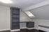 317 south 41st Street bedroom with built in shelving and desk unit.