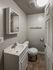 4036 locust street house bathroom with toilet, sink vanity, and medicine cabinet. philadelphia university city