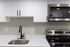 4029 walnut street unit 19 renovated philadelphia university city.  renovated kitchen with stainless steel appliances; stove/oven, microwave and sink with black finishes.