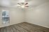 ceiling fans throughout