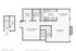 Charming 2-level floor plan featuring a spacious primary bedroom, cozy living room with fireplace, modern kitchen with breakfast nook, and convenient laundry room in Irving, TX.