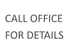 Call office for details