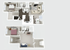 Inviting 3D floor plan showcasing 3 bedrooms, stylish living area, modern kitchen, and elegant bathrooms on two levels.