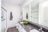 Bathroom at RM West in Kansas City, Missouri.