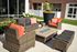 Poolside firepit lounge at RM West in Kansas City, Missouri.