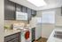 Modern kitchen in a student apartment at The Branbury in Provo, UT near Brigham Young University