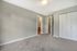 Master bedroom in two bedroom apartment home at Terrace View in Seattle, Washington.