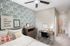 Bedroom with Desk at Campus Circle in Gainesville, Florida