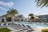 Saltwater swimming pool with sundeck at Campus Circle in Gainesville, Florida