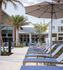 Poolside Lounge Area at Campus Circle in Gainesville, Florida