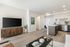 Open-concept living and kitchen area at The Edison luxury apartments in Reno, NV