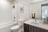 Modern bathroom at The Edison luxury apartments in Reno, NV