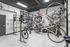 Secured bike storage at The Edison in Reno, Nevada.