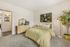 Second view of guest bedroom in model apartment at Chase Village apartments in Eugene OR