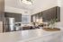 Modern kitchen in model apartment with updated appliances and cabinetry at Chase Village Eugene OR