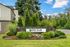 Chase Village monument entrance sign at the apartment community in Eugene Oregon