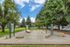 Outdoor fitness area with exercise equipment at Chase Village apartments in Eugene Oregon