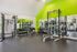 24-hour fitness center with cardio equipment in the Village area at Chase Village Eugene OR